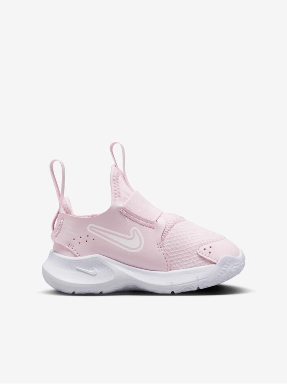 Nike Flex Runner 3 Kids' Pink Slip-On Athletic Sneakers